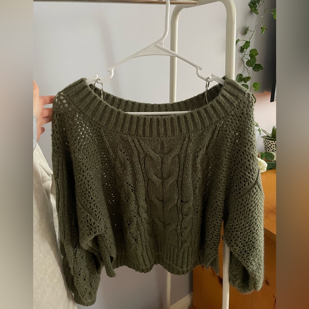 Off the Shoulder Sweater